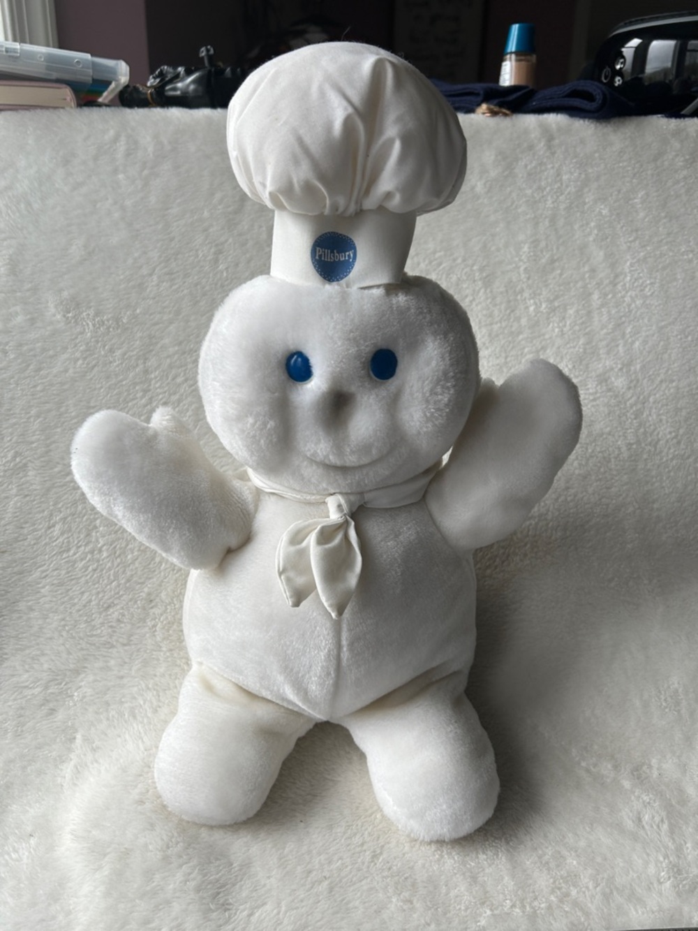Pillsbury Doughboy Plush Stuffed Animal - White